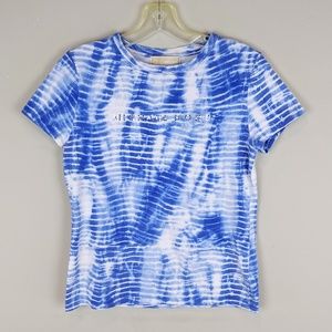 Michael Kors | Blue Rhinestone Tee - H2
